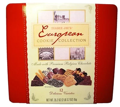Trader Joe's Belgian Cookie Collection 12 Delicious Varieties 35.2 oz - Image 1 of 4