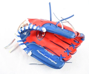 Rawlings Baseball Handschuh Kinder Rot Blau PL90SN Size Regular Rechte Wurfhand - Bild 1 von 4