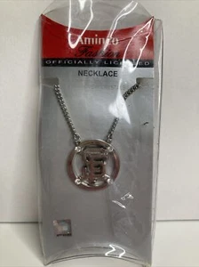 San Francisco Giants MLB Aminco Silver Tone Necklace Pendant Swarovski Crystals - Picture 1 of 3