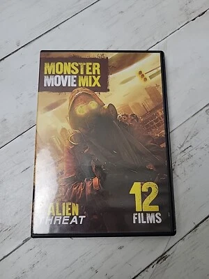 Monster 12 Movie Set: Alien Threat & Zombie Deadly Attack (DVD) Horror Movie - Image 1 of 3