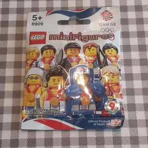 Lego minifigures team gb series unopened sealed random mystery blind bag packet - Picture 1 of 2