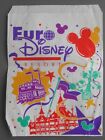Euro Disney Paper Store Bag opening week 1992 Original Disneyland Paris Excellen