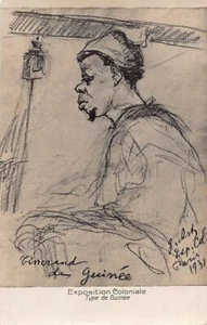 Guinea Conakry - Weber - Kolonialausstellung von 1931 - Bild 1 von 2