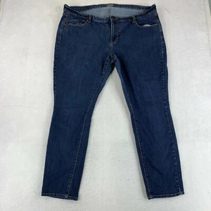 Old Navy The Flirt Skinny Jeans Women's Plus 20 REG Blue Mid Rise Cotton Blend - Picture 1 of 8