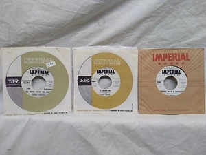 Rick Nelson / Sandy Nelson 45 RPM Promo Imperial record lot of 3 1961, 1963 - Bild 1 von 9