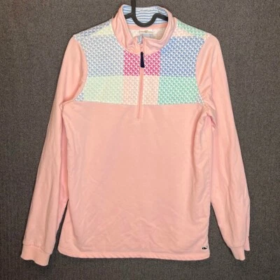 Moletom Vineyard Vines Target meninas jovens GG rosa estampa total baleias Casua - Imagem 1 de 4
