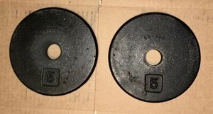 Placas de peso de tamaño estándar de 2-5 libras estilo panqueque CANADÁ - Imagen 1 de 2