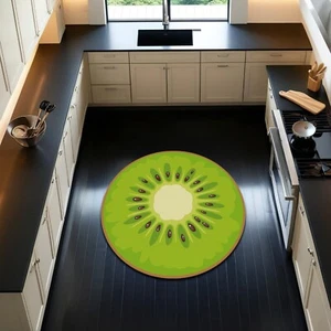 Cartoon Kiwi Rug Kitchen Carpet Children Playroom Nursery Mat Kindergarten Decor - Picture 1 of 3