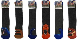 Boys Thermal Welly Socks Boot Ski Walking Cycling Childrens Cotton Rich Socks - Picture 1 of 13