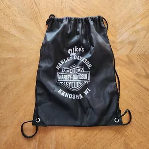 Uke's Harley Davidson Draw String Bag - Picture 1 of 2