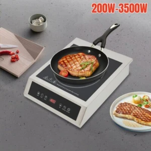 Schwarz Induktionskocher Induktions-Kochplatte Induktion Herd 3500W 220V NEU - Bild 1 von 19