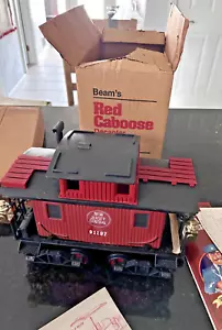 Decanter Caboose Rosso Jim Beam - Regal China Porcellana - New Jersey Central 92197 - Foto 1 di 9
