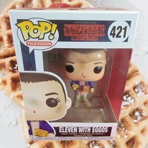 Eleven with eggos funko # 421 (nib) brand new stranger things - Picture 1 of 7