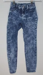 OLD NAVY Ballerina Girl's Denim Blue Jean Pants SZ 7R Pockets Skinny Leg EUC - Picture 1 of 4