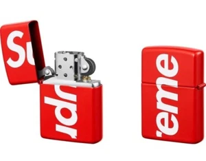 Supreme x Zippo - Supreme Logo Red Lighter (Brand New)**Free Shipping ** - Picture 1 of 6