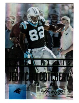 2015 Prestige EXTRA POINTS GREEN #137 Jerricho Cotchery CAROLINA PANTHERS - Image 1 of 2