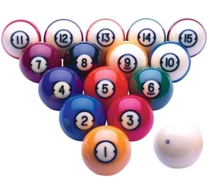 Nuevo juego de bolas de piscina Brunswick Centennial - juego de bolas de 2 1/4 pulgadas - ¡ENVÍO RÁPIDO! - Imagen 1 de 1