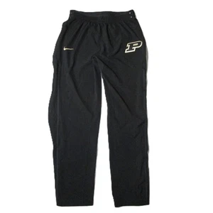 Purdue Boilermakers Nike Tear-Away Warm Ups Mens Sz L-T Black Dri-Fit Team Issue - Picture 1 of 16