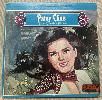 Patsy Cline LP Vinyl - Hilltop Records JS 6054 Foto 1 de 4