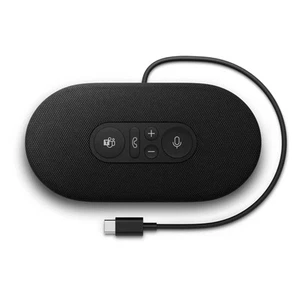 Haut-parleur Microsoft moderne USB-C noir haut-parleur de conférence - Photo 1/3
