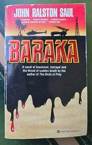 1987 BARAKA By John Ralston Saul Paperback Book Fiction Novel Gold Eagle - Picture 1 of 7