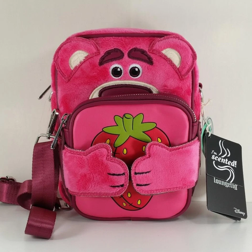 Loungefly Pixar Toy Story Lotso Plush Crossbuddy Bag
