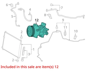 Compresor de CA compatible con 16 SCION IM 2150830 - Imagen 1 de 2
