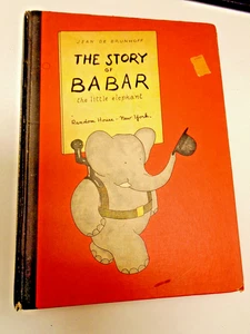 1960 Hardcover The Story Of Babar The Little Elephant. Jean De Brunhoff. - Bild 1 von 6