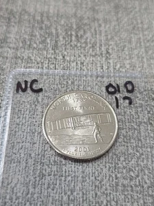 2001 D Washington Quarter State North Carolina NC Uncirculated Listing 17 - Picture 1 of 3