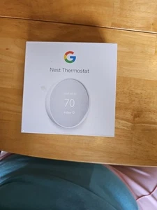 Google Nest G4CVZ Programmable Wi-Fi Thermostat - Fog Gray - Picture 1 of 18