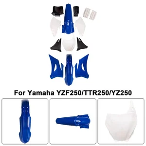 Body Plastic Kit Front Rear Fender Fairing For Yamaha YZF250 TTR250 YZ250 - Picture 1 of 13