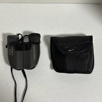 Vintage Minolta Compact Binoculars 8X25 MULTI COATED Black - Image 1 of 4