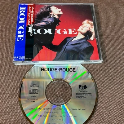 Promo ROUGE s/t JAPAN CD 32FD-7038 OBI + PS BOOKLET ARABESQUE Michaela & Jasmin Foto 1 de 4