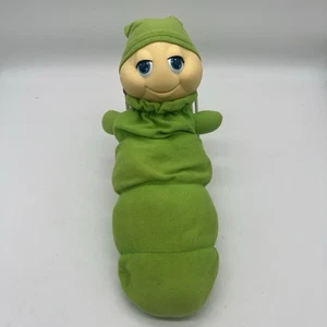 Vtg Hasbro Preschool Gloworm Glow Worm 1982 Green Original Shell Only NO Light - Picture 1 of 8