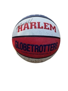 Harlem Globetrottered Basketball Autographed/Signed Multiple & W/Unique Drawing - Picture 1 of 11