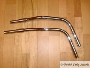 Triumph T150V Auspuffrohre ab 1973 /Paar.E13812/5. Exhaust Pipe - Bild 1 von 2