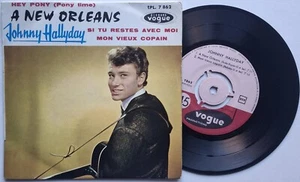 Johnny Hallyday - A New Orleans - 7" Vinyl EP - Disques Vogue France - (EX/VG+) - Picture 1 of 5