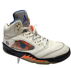 Air Jordan 5 Retro International Flight Mens Sneakers Shoes Sz 12 White High Top - Picture 1 of 17