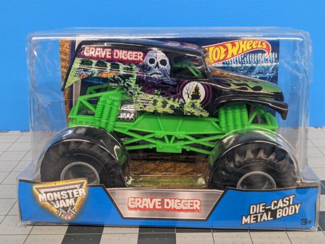 Hot Wheels Monster Trucks All BEEFED UP die-cast 1:24 Scale Vehicle with  Giant Wheels for Kids Age 3 to 8 Years Old Great Gift Toy Trucks Large  Scales