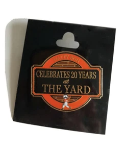 National Bohemian Beer Baltimore Orioles Pin 20th Year Camden Yards Mr Natty Boh - Picture 1 of 3