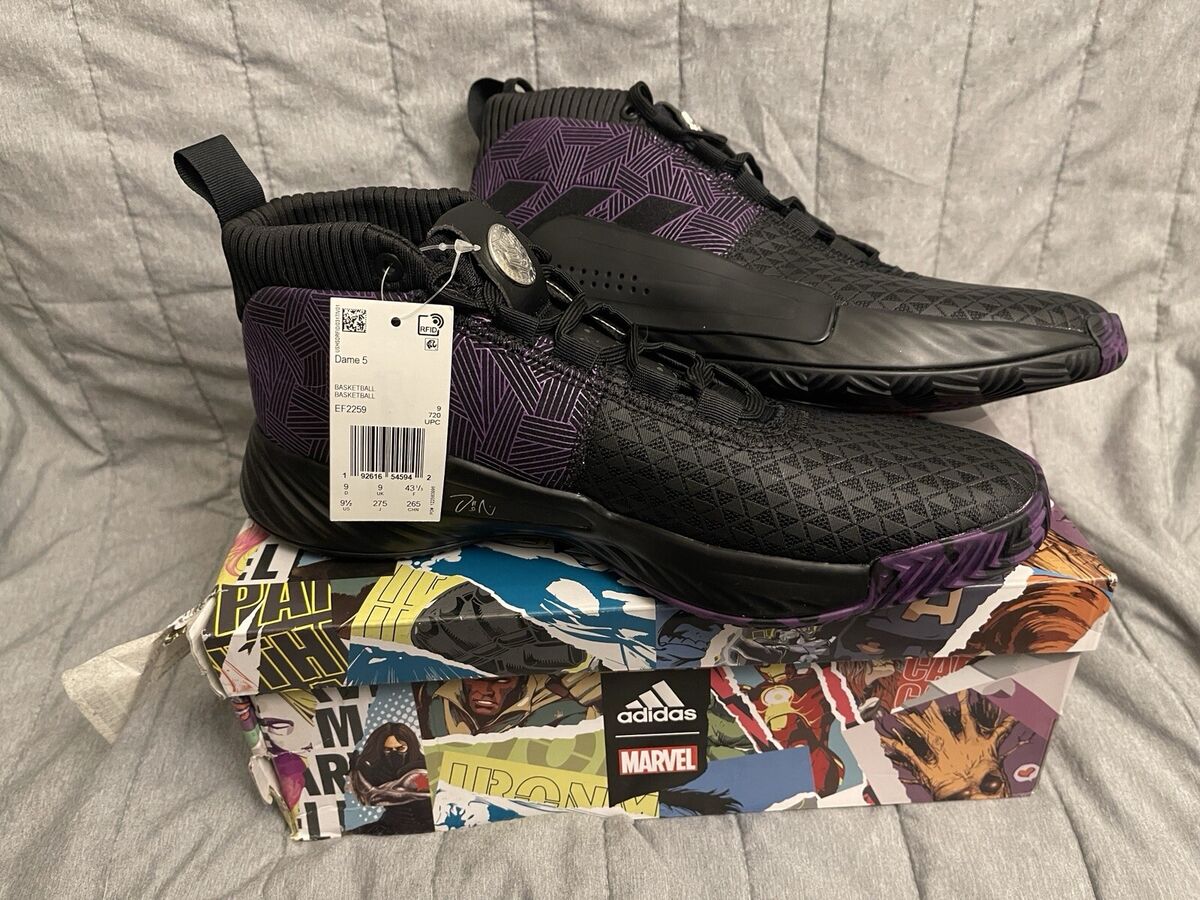 adidas Marvel x Dame 5 Heroes Among Us: Black Panther for adidas Marvel x Dame 5 Heroes Among Us: Black Panther for