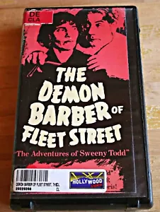 The Demon Barber of Fleet Street 1936 (VHS) Tod Slaughter, Johnny Singer - Picture 1 of 5