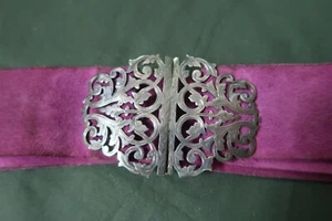 Silver Nurses Belt Buckle 1900 Birmingham - Picture 1 of 7