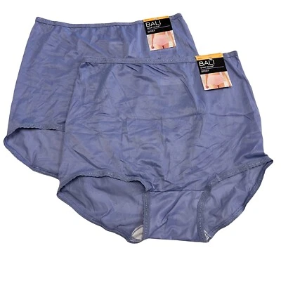 Bali Skimp Skamp Brief Panty L Size 7 LARGE NWT 2633 Set of 2 Panties - Image 1 of 3