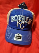 NEW KC Kansas City ROYALS Men's Baseball Adjustable Cap Hat Trucker mesh MLB