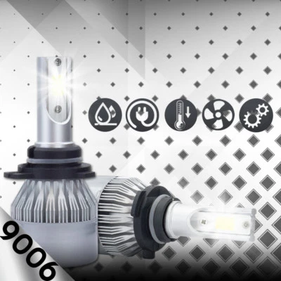 Комплект светодиодных ксеноновых фар XENTEC 9006 белые для Chevrolet K2500 1990-2000 годов выпуска - Изображение 1 из 4