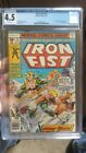 Iron Fist # 14 4.5 Cgc 1St Appearance Of Sabretooth White Pages!!