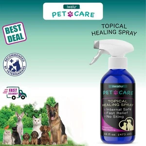 FLEA Treatment Puppies HEAL & SOOTHE Lick Safe - Cats Dogs Love It, SHIPS FREE - Picture 1 of 10