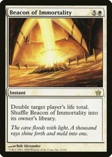 Beacon of Immortality Fifth Dawn HEAVILY PLD White Rare MAGIC MTG CARD ABUGames