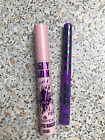 Essence Harley Quinn Mascara 01 Purple + Catrice liquid Eyeliner The Joker 010